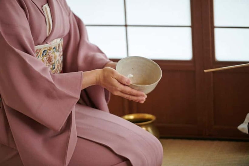 Tokyo: Private Tea Ceremony with Matcha and Sweet - Making matcha with organic powder