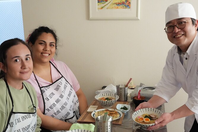 Tokyo Small-Group Ramen, Gyoza & Matcha Class with a Pro Chef - Getting to Zoshigaya from Shibuya or Shinjuku
