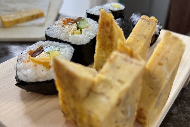 Tokyo Sushi Making Class : Sake Ceremony & Matcha Experience - Timing, location, and group size