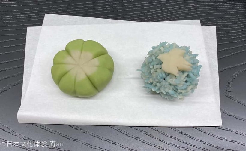 Tokyo: Two Types of Japanese Sweets Making and Tea Ceremony - Key points at a glance