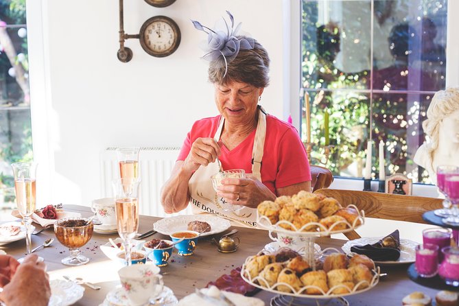 Traditional Afternoon Tea Experience and Baking Class in Stratford-upon-Avon - Sitting down to the afternoon tea