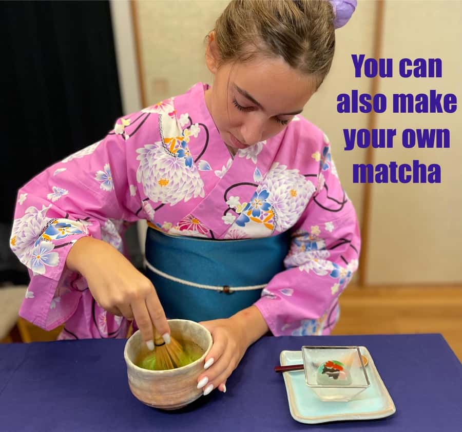 Visit local home for music and tea ceremony near Disney - Adding a yukata and photographs