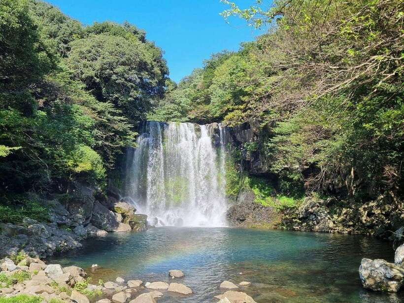 West & South Jeju: Hallasan Trail, Waterfall, Tea Field Tour - Why this route works for a first day in Jeju