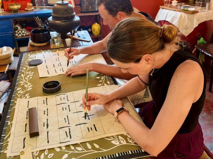 Xi'an Chinese Calligraphy Workshop: Ink Art & Tea Tasting - Key points to know before booking
