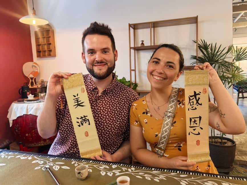 Xi'an Chinese Calligraphy Workshop: Ink Art & Tea Tasting - Tea, local snacks, and a slower pace
