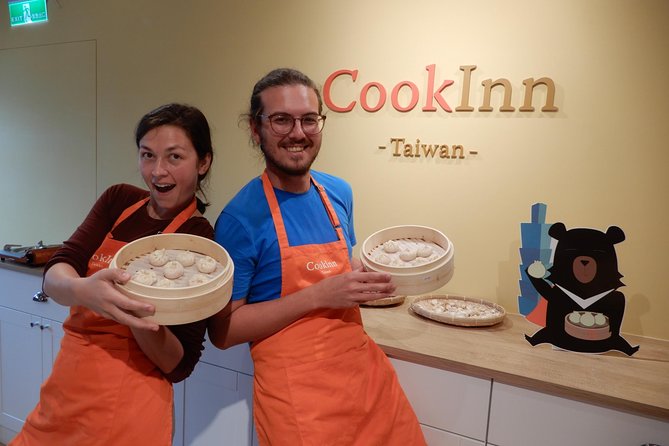 Xiao Long Bao & Boba Tea Cooking Class in Taipei - Making xiao long bao in a Taipei kitchen