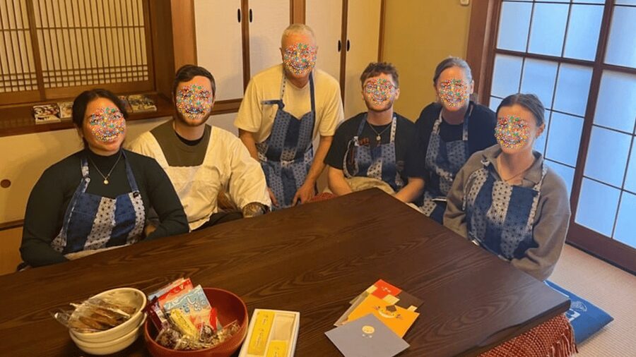 Yokohama: Sushi & Gyoza Cooking with Matcha Experience - From sliding doors to sushi rolls