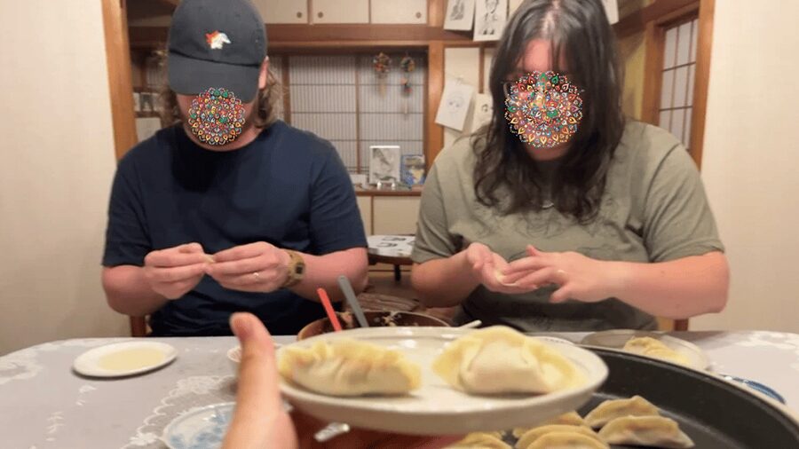 Yokohama: Sushi & Gyoza Cooking with Matcha Experience - Folding handmade gyoza with a local teacher