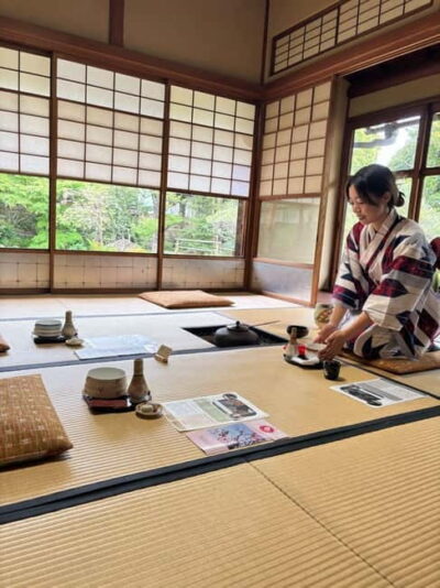 Tea Ceremony with Sweets and Souvenir