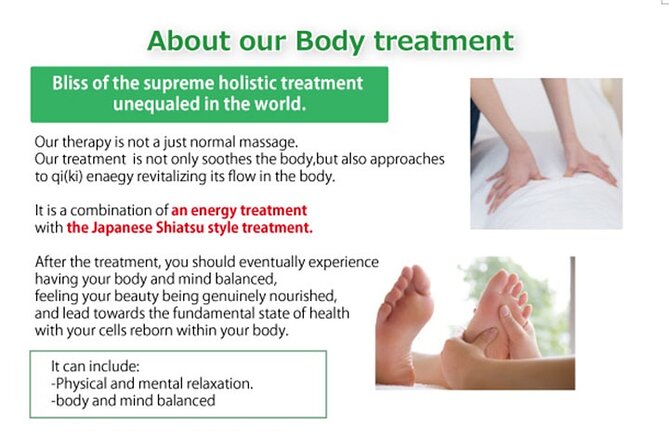 ZEN therapy | Shiatsu-style massage, EnergyTherapy & Japanese Tea - What happens at MAITRII in Osaka